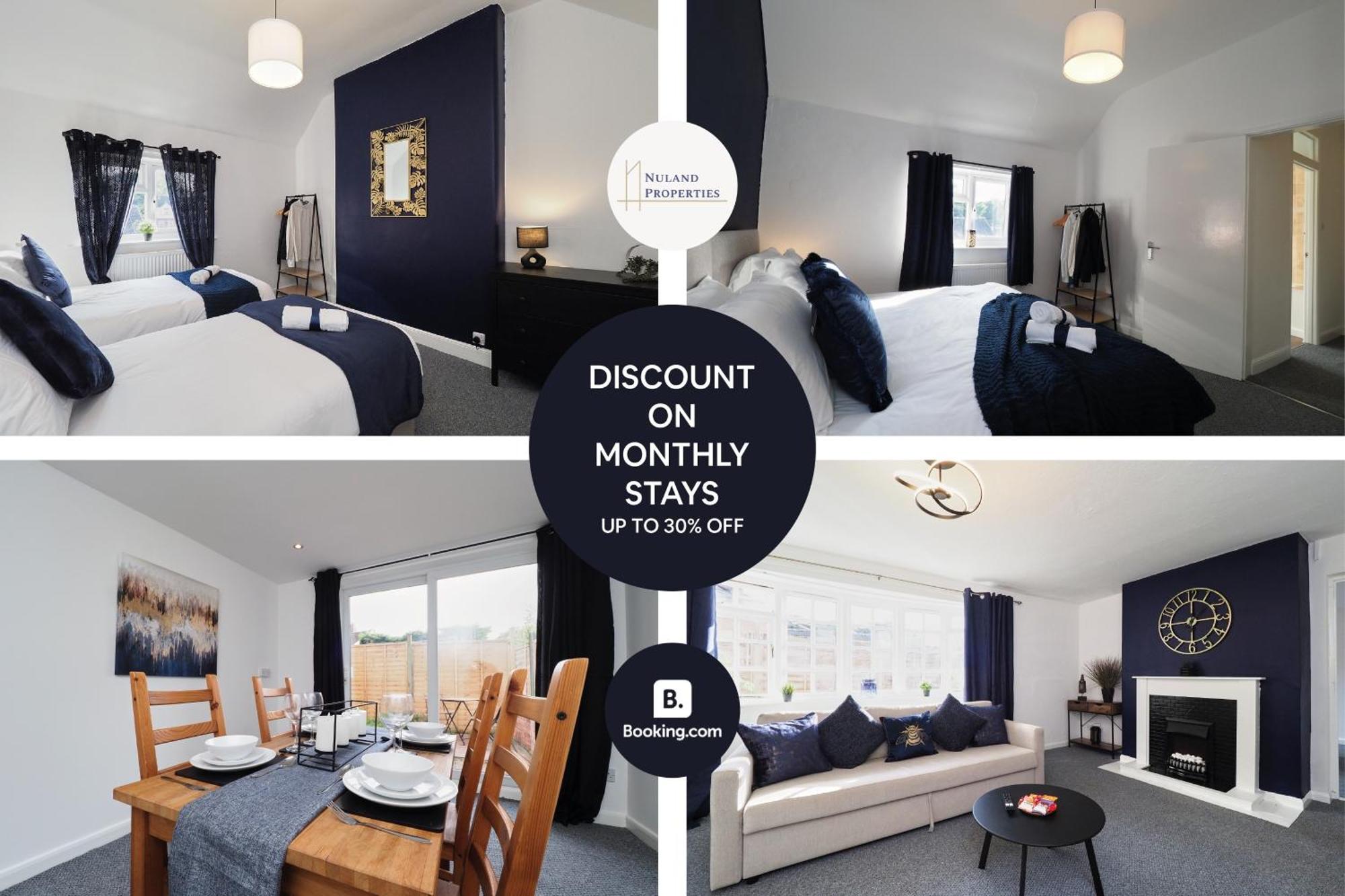 Home In Wellesbourne - Contractors - Families - Reduced Rates Kültér fotó